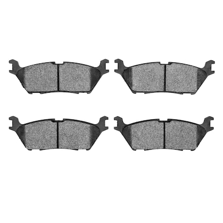 Heavy Duty Pads - Semi Metallic, For High Speed/Towing/Off-Roading, Low Noise, Low Dust, Rear